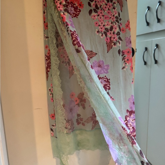 Free people long dress w slit - Picture 7 of 7